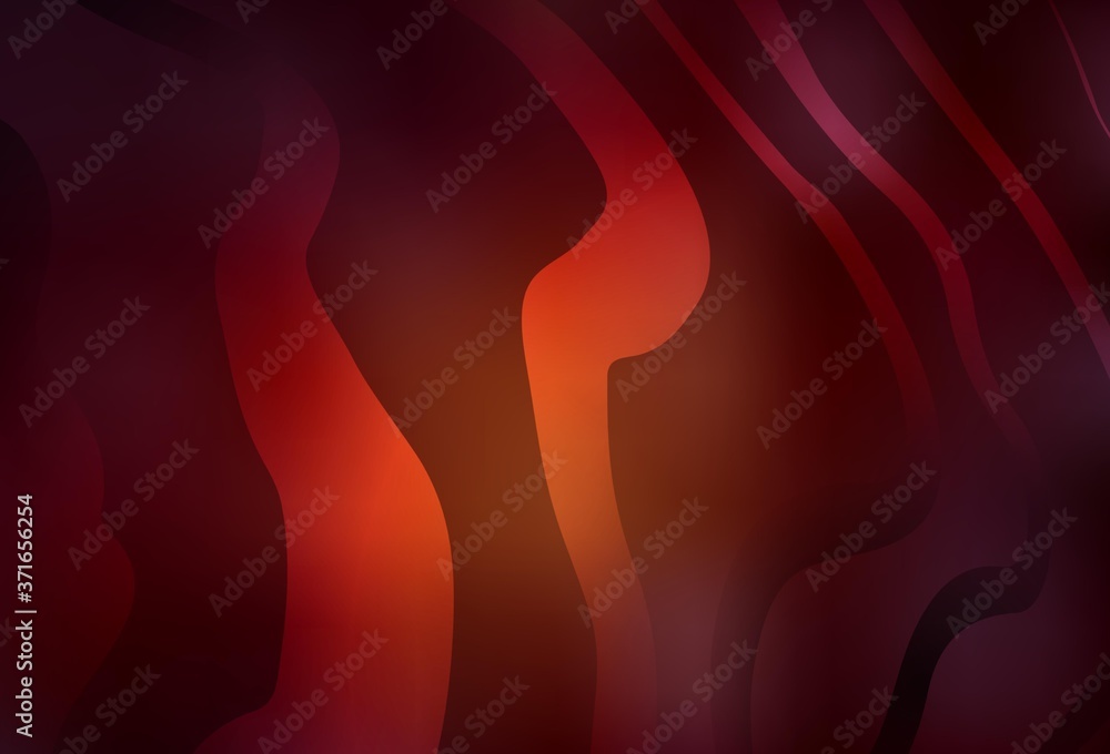 Dark Red vector template with wry lines. Dark Red vector template with wry lines.