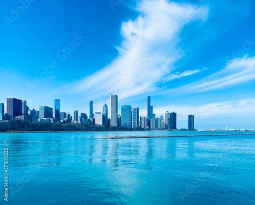 Spring Chicago Skyline © Kim