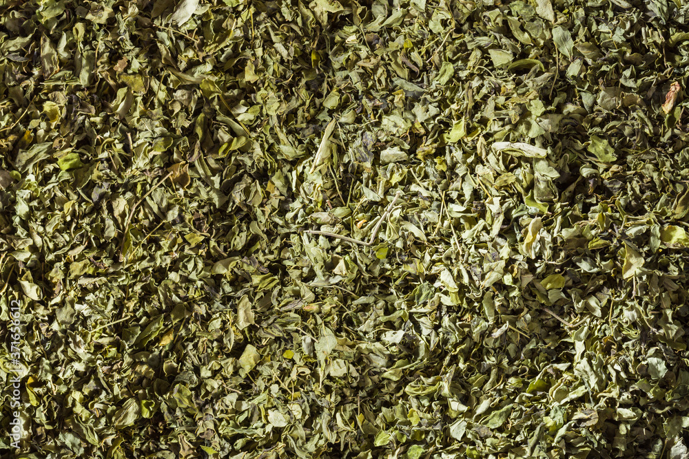 pile of dried moringa leaves on the table, Moringa oleifera pile of dried moringa leaves on the table, Moringa oleifera