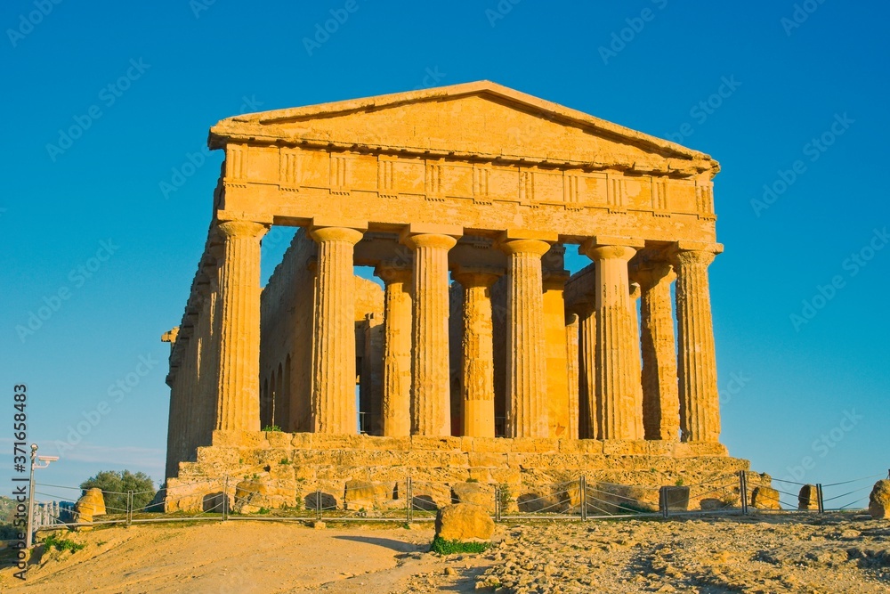 Temple of apollo Sicily Italy