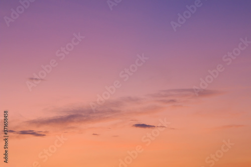 Obraz na płótnie beautiful colorful sky and cloud in twilight time background w salonie