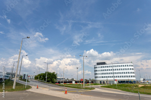 Photography Ibis hotel at the Ferenc Liszt International Airport in Budapest, Hungary