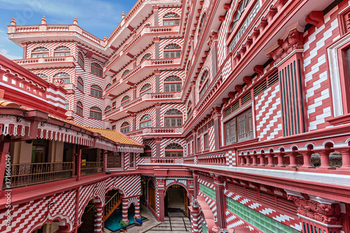 Fotografía Red Mosque in Colombo, Sri Lanka.