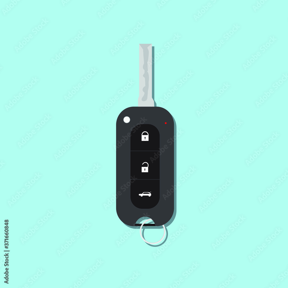 Car key with remote control.Car keys Car key with remote control.Car keys