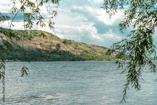 Danube river landscape at Kladovo, Serbia. photo