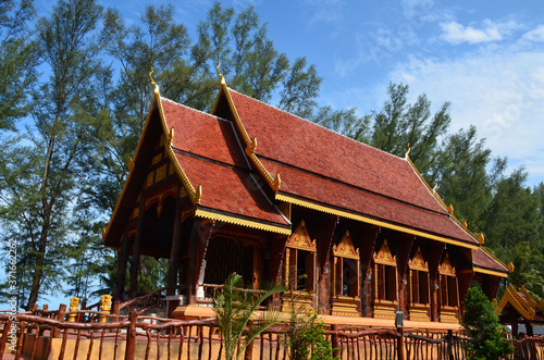 Photos Tesdhammanava Temple  or Tha Sai Temple at Phangnga Province, Thailand