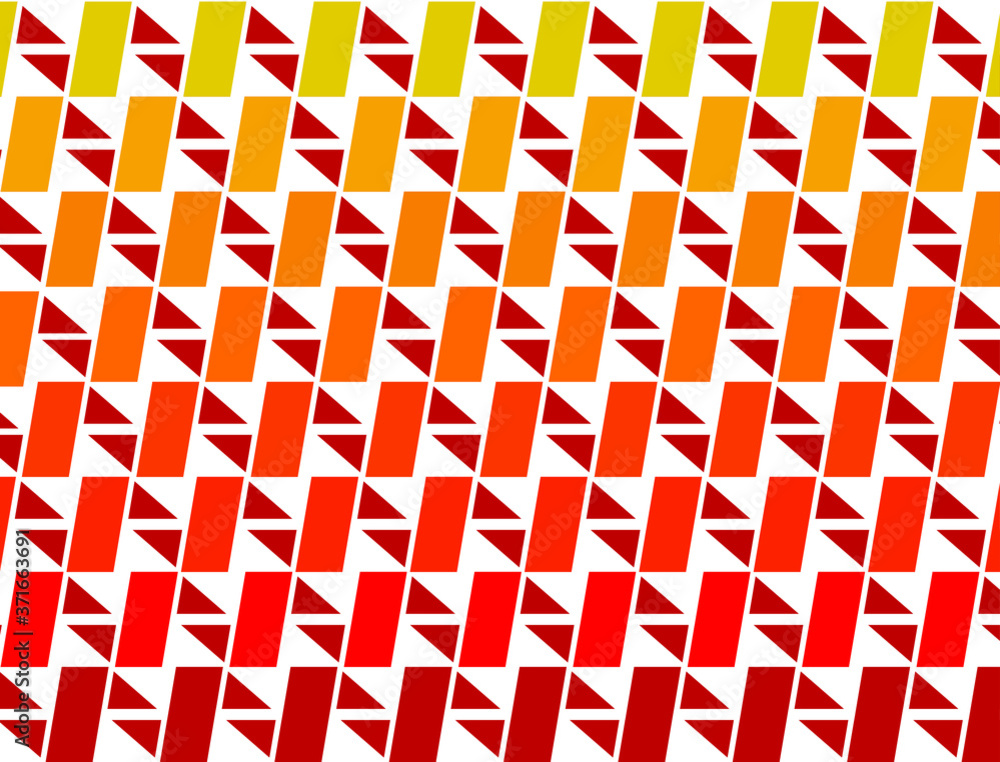 Fototapeta premium Vector illustration of Geometric pattern for background use 