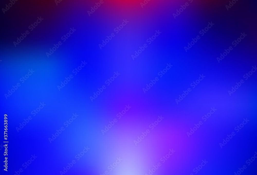 Fototapeta premium Dark Pink, Blue vector glossy abstract background.