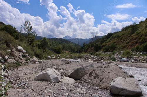 high mountain landscape