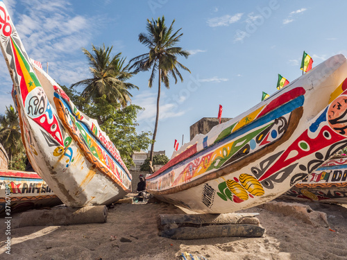 Boat n Senegal photo