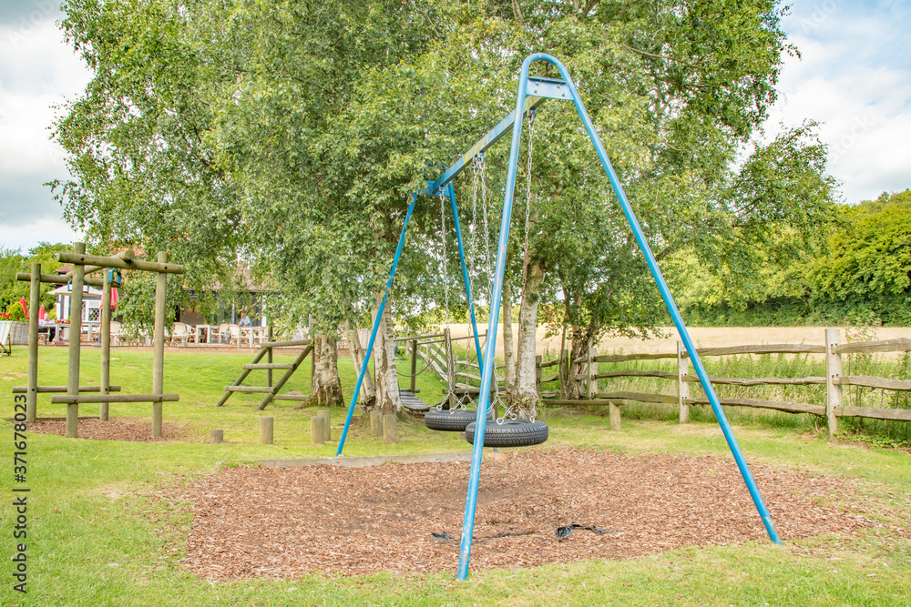 Childrens kids playframe swings park leisure friends Childrens kids playframe swings park leisure friends