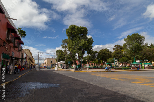 juarez park downtown humantla mexico