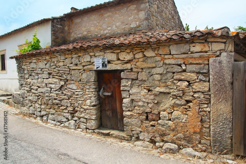 Building in Aljustrel near Fatima in Portugal, the family home of the siblings of saints Jacinta and Francisco Marto, who experienced the Marian apparitions at Fatima.