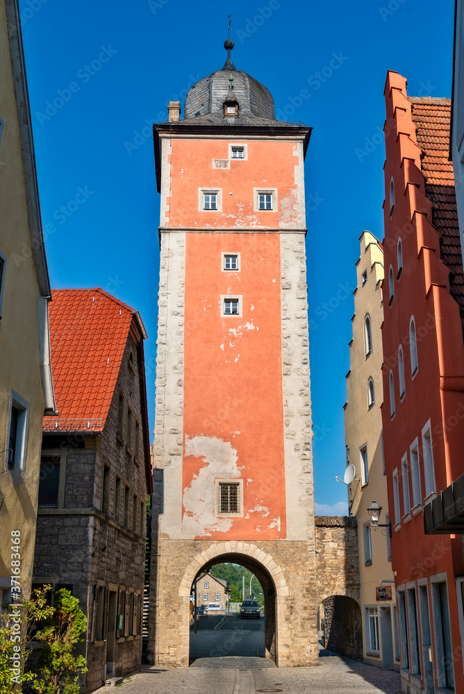 Das Klingentor in der historischen Altstadt von Ochsenfurt