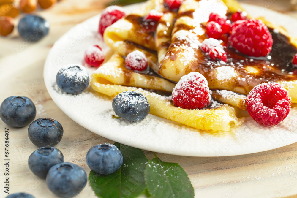 Healthy breakfast on an old background Healthy breakfast on an old background