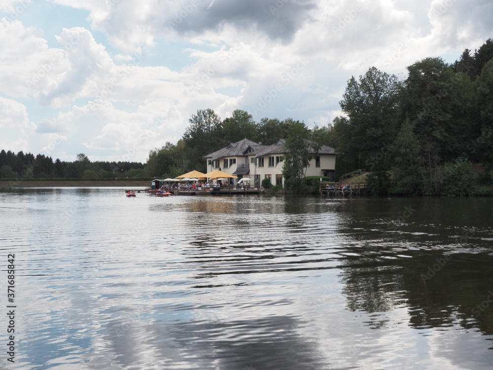 Obraz premium Naherholungsgebiet Kell am See – Keller Stausee
