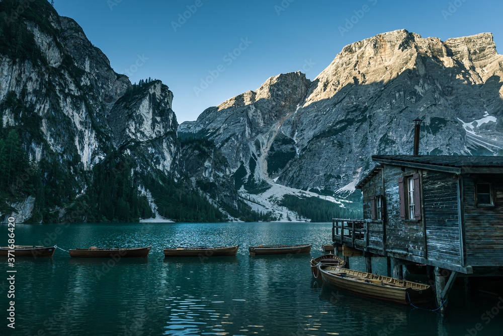Lake Braies, Italy Lake Braies, Italy