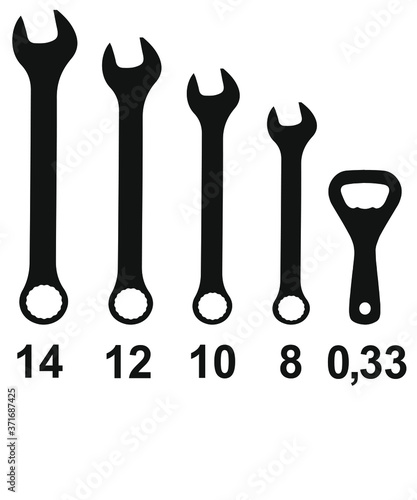Bottle Opener Wrench