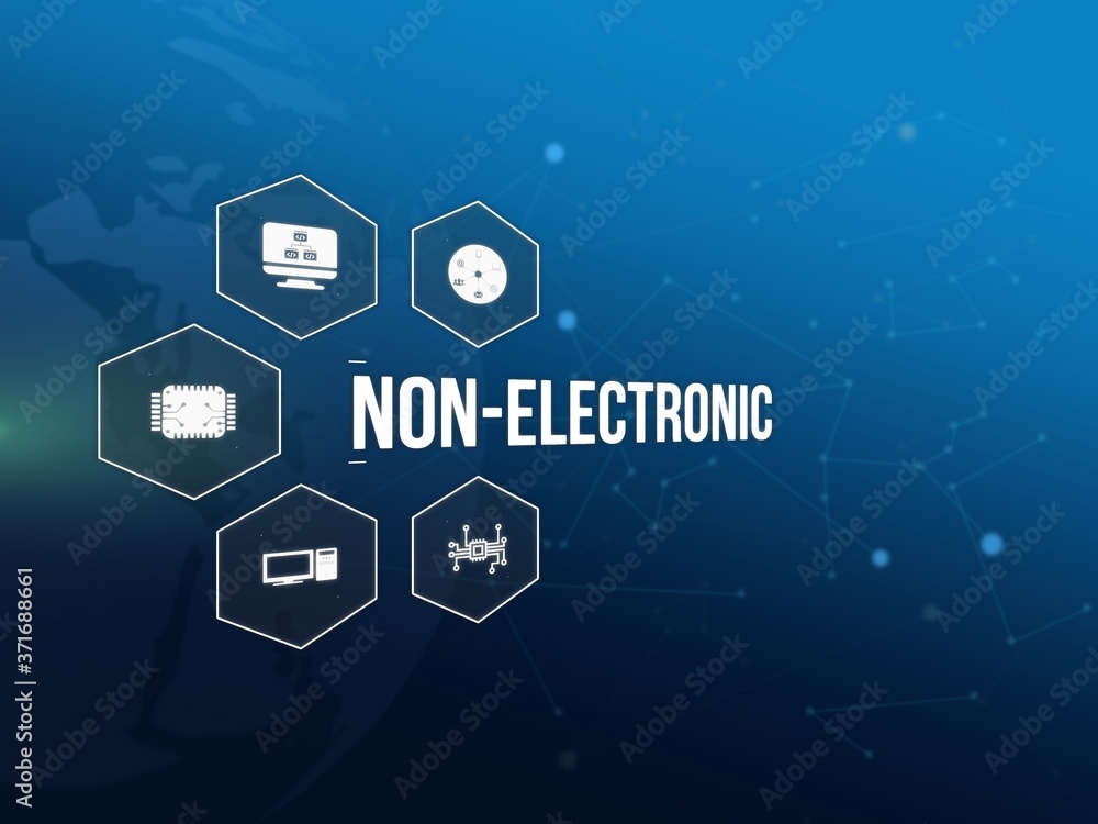 non-electronic non-electronic