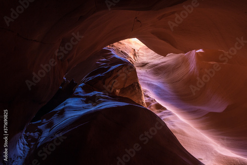 a remote slot canyon in southern Utah. Not antelope