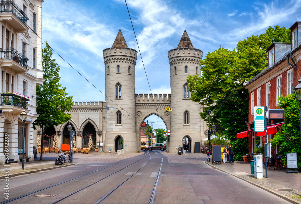 Nauener Tor (Nauen Gate) is one of the three preserved gates of Potsdam, Germany.