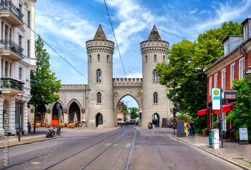 Nauener Tor (Nauen Gate) is one of the three preserved gates of Potsdam, Germany.