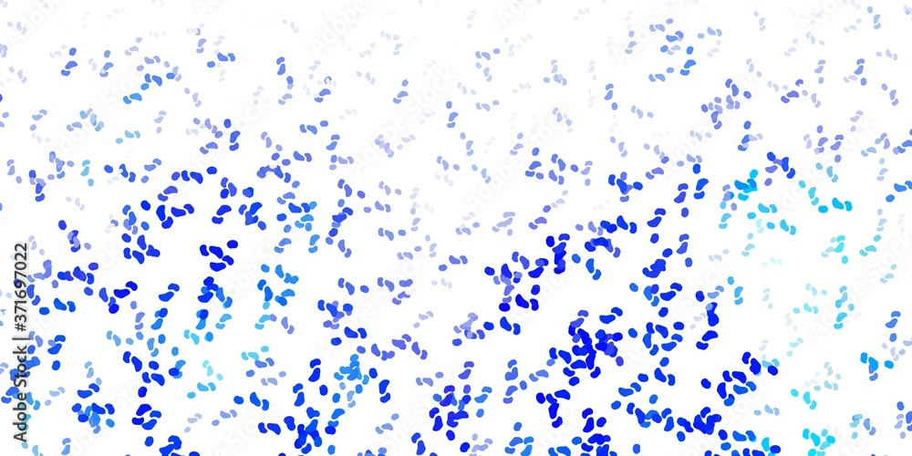 Light blue vector pattern with abstract shapes. Light blue vector pattern with abstract shapes.