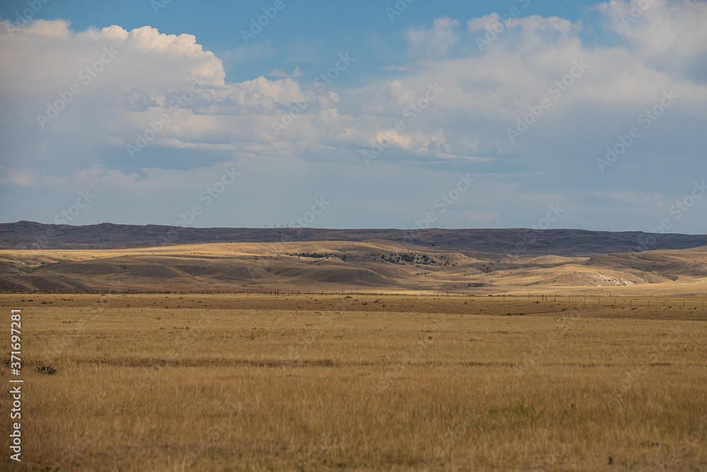 Obraz premium clouds over the fields