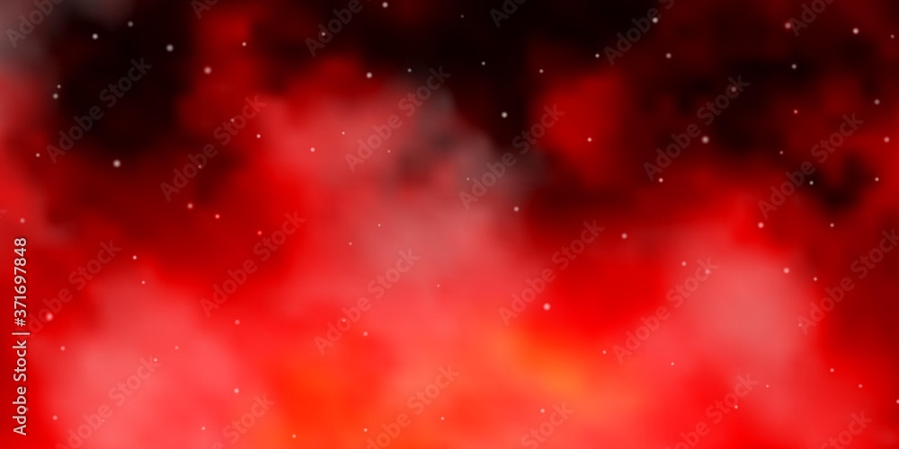 Light Orange vector background with small and big stars. Modern geometric abstract illustration with stars. Pattern for wrapping gifts. Light Orange vector background with small and big stars. Modern geometric abstract illustration with stars. Pattern for wrapping gifts.