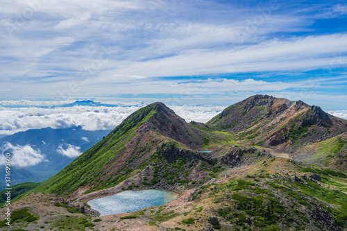 夏の白山登山（日本 - 石川 - 白山）