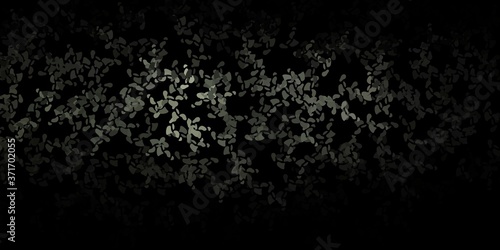 Dark gray vector backdrop with chaotic shapes.