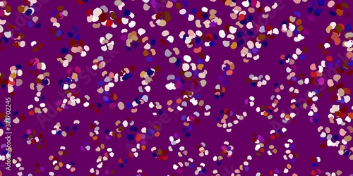 Light multicolor vector texture with memphis shapes.
