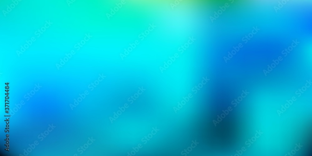 Light blue, green vector blur texture.