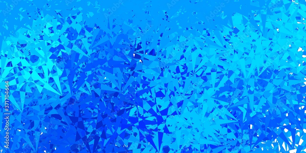 Dark blue vector texture with random triangles. Dark blue vector texture with random triangles.
