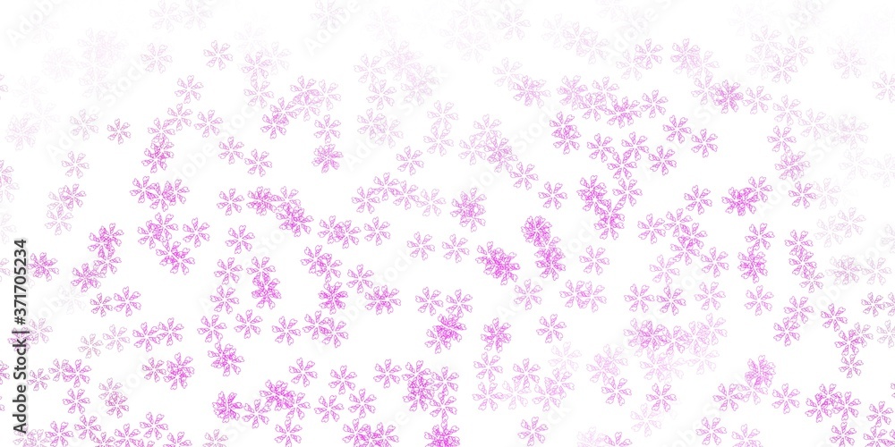 Light pink vector abstract background with leaves. Light pink vector abstract background with leaves.