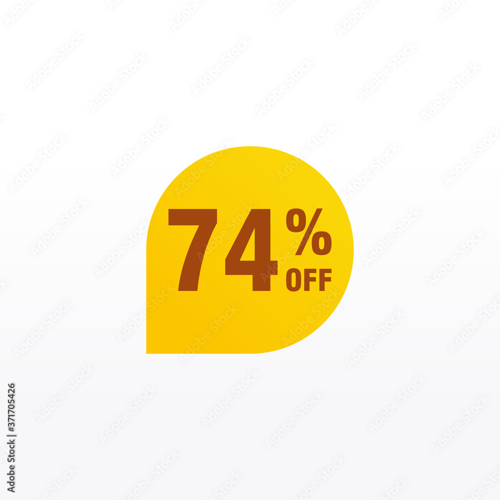 74 discount, Sales Vector badges for Labels, , Stickers, Banners, Tags, Web Stickers, New offer. Discount origami sign banner 74 discount, Sales Vector badges for Labels, , Stickers, Banners, Tags, Web Stickers, New offer. Discount origami sign banner