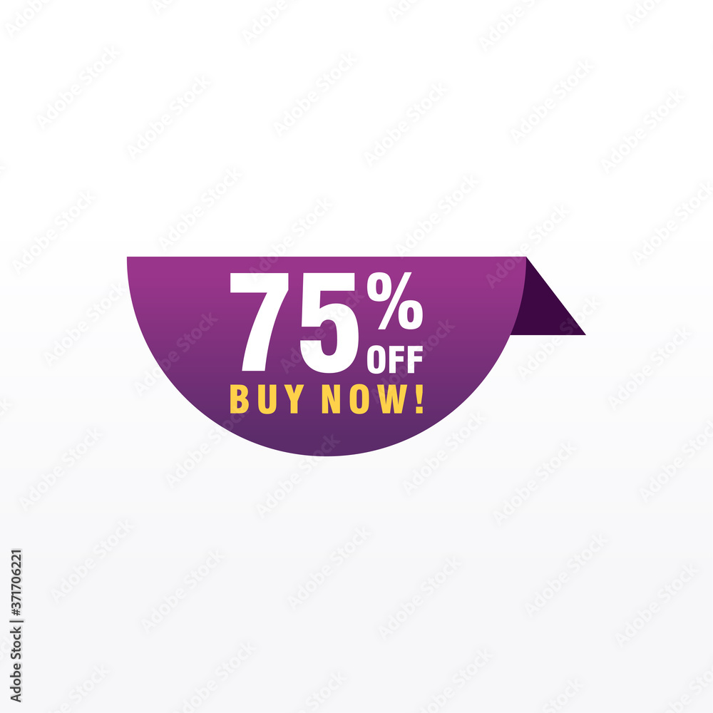 75 discount, Sales Vector badges for Labels, , Stickers, Banners, Tags, Web Stickers, New offer. Discount origami sign banner 75 discount, Sales Vector badges for Labels, , Stickers, Banners, Tags, Web Stickers, New offer. Discount origami sign banner
