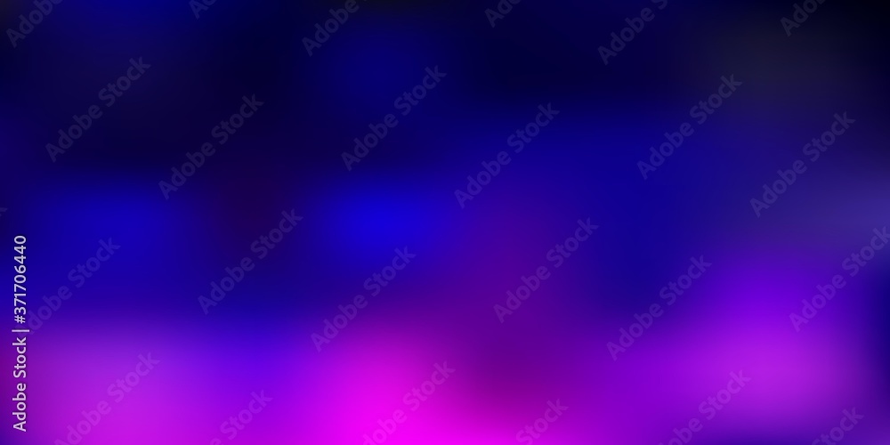 Light purple, pink vector abstract blur template.