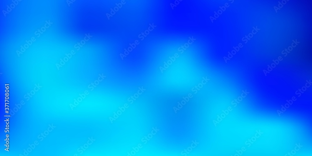 Obraz premium Light blue vector abstract blur texture.