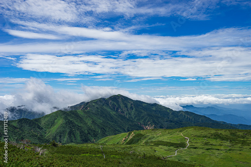 夏の白山登山（日本 - 石川 - 白山）