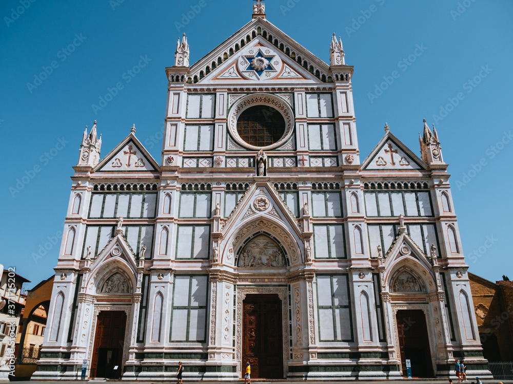 Santa Croce, Florence, Italy (The Basilica di Santa Croce, Basilica of the Holy Cross)