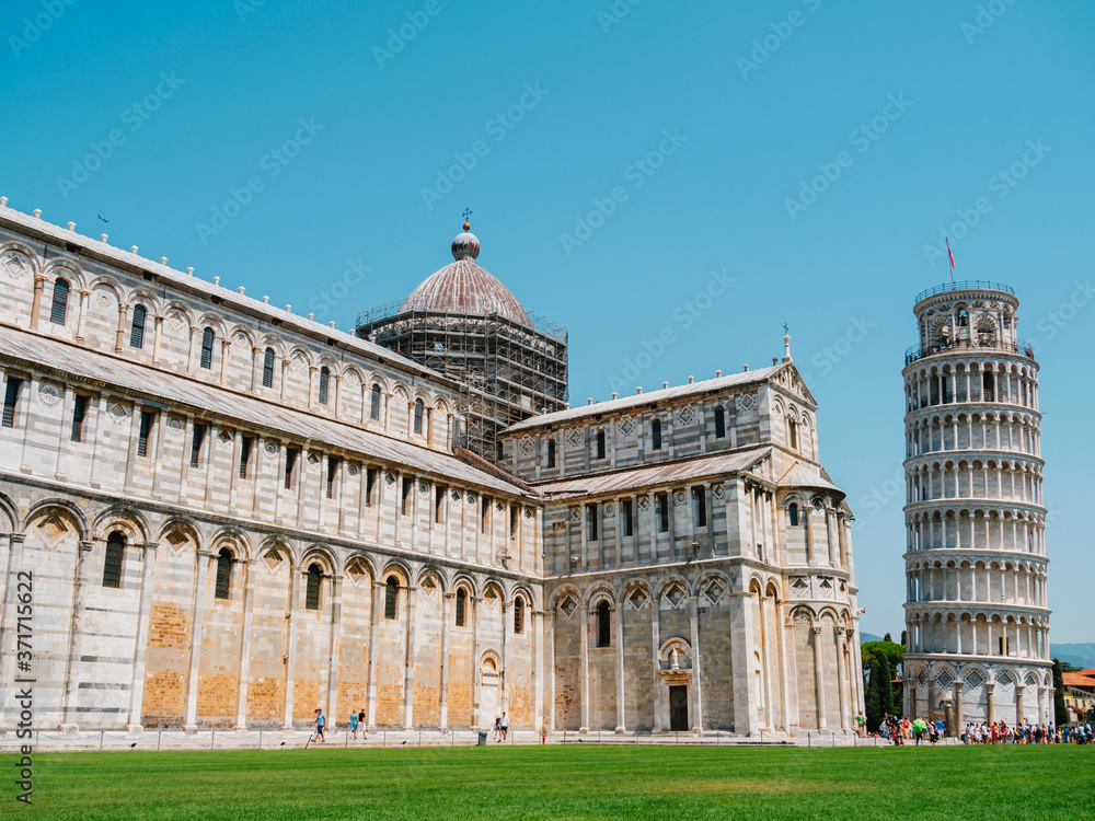 Pisa Cathedral and the Leaning Tower of Pisa