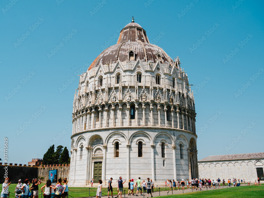 The Pisa Baptistery of St. John