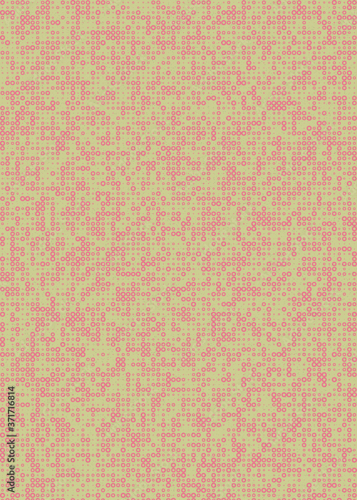 Abstract Color Halftone Dots generative art background illustration Abstract Color Halftone Dots generative art background illustration
