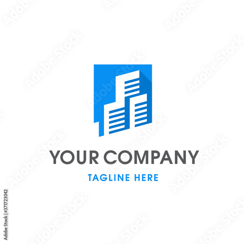 Vector logo for estate, architect, or building companies - corporate identity