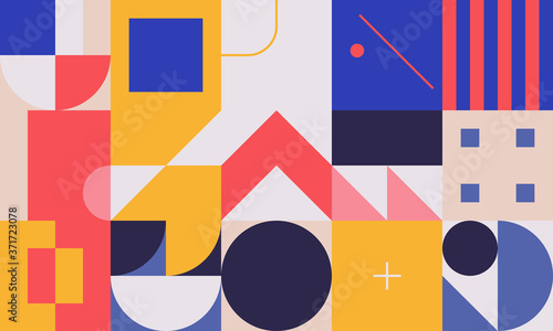 Digital Design Abstract Vector Pattern © Normform