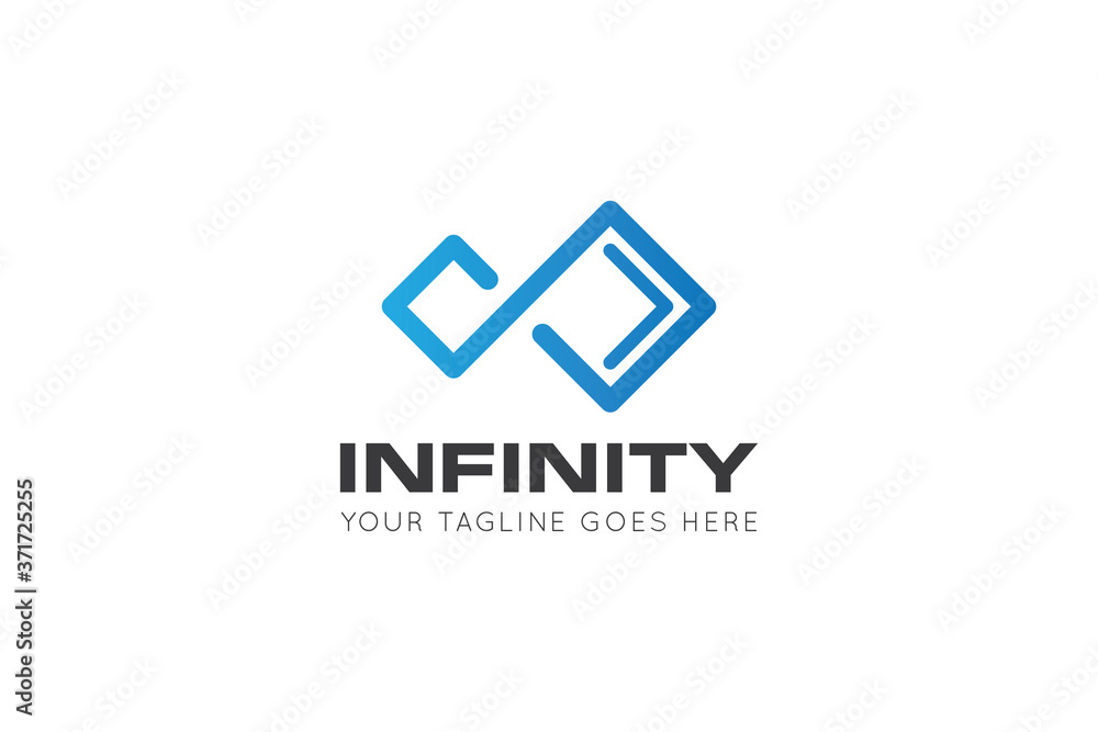 infinity logo, icon, symbol vector illustration design template infinity logo, icon, symbol vector illustration design template