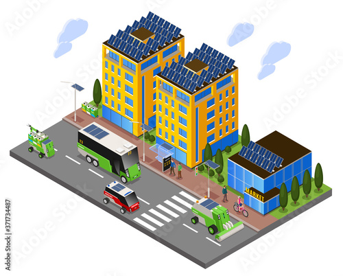 Smart City Block Composition
