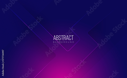 Modern professional blue purple 3d vector Abstract Technology business background wallpaper  with lines shadows