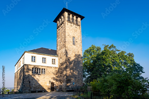 Wachturm in der Burg Hohnstein